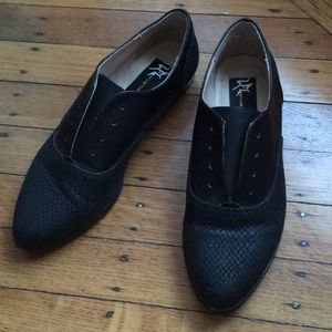 Black oxfords